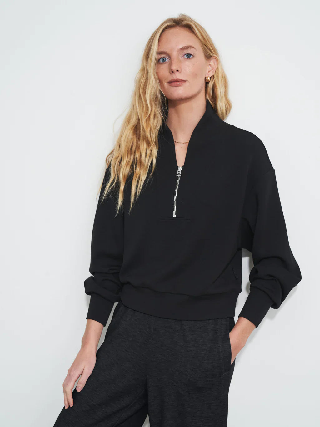 Davidson/Wide Leg Pant - Black