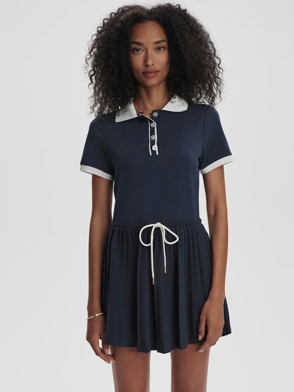 Paloma Court Dress - Blue Nights