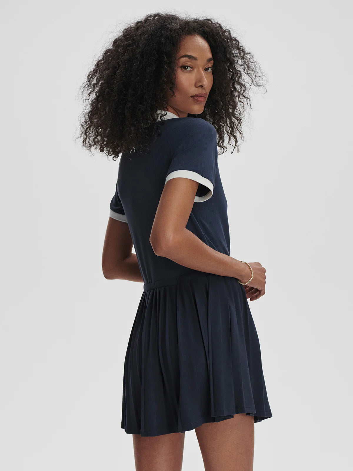 Paloma Court Dress - Blue Nights