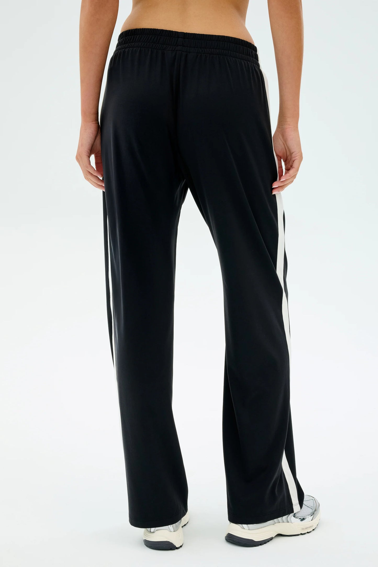 Maxie Track Pant - Black/White