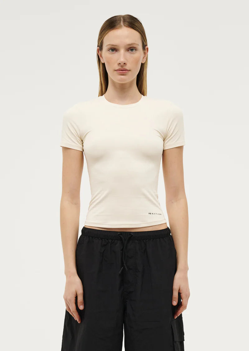 Foundation Tee - Whisper White