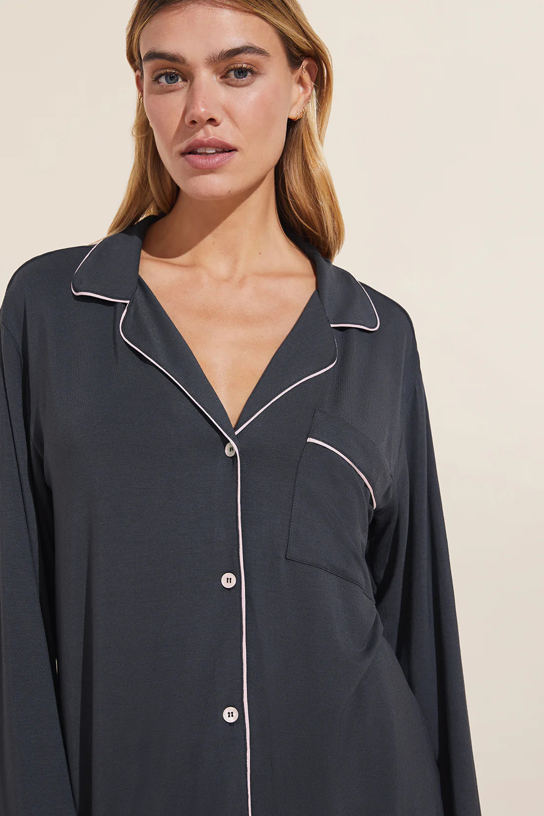 Gisele Long PJ Set - Graphite