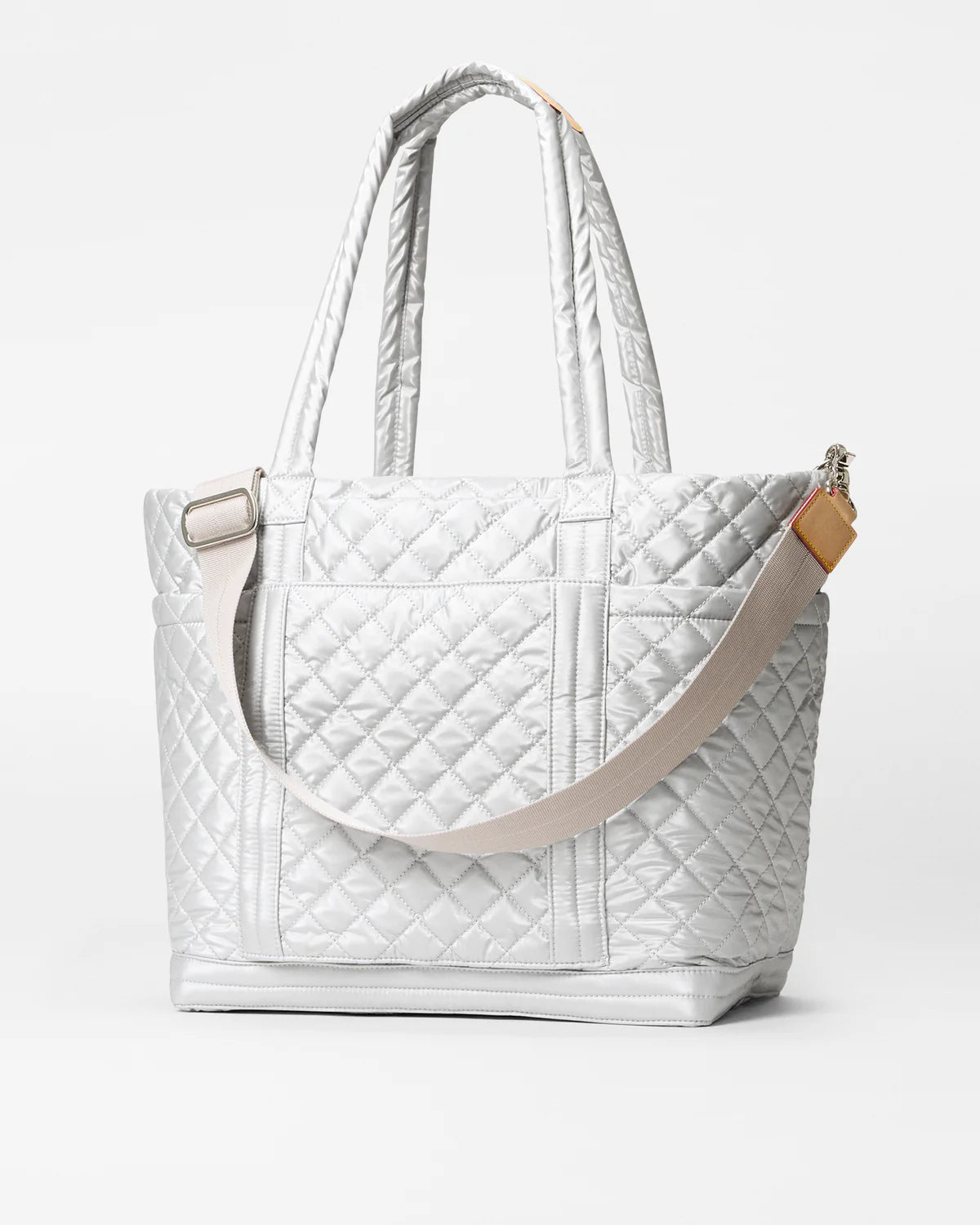Empire Tote L - Oyster Metallic
