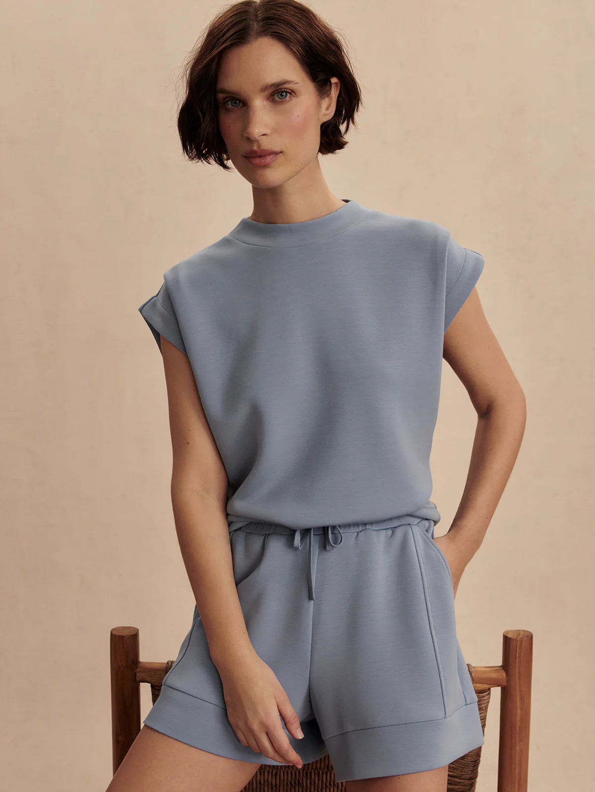 Otis/Atrium Short - Rain Blue