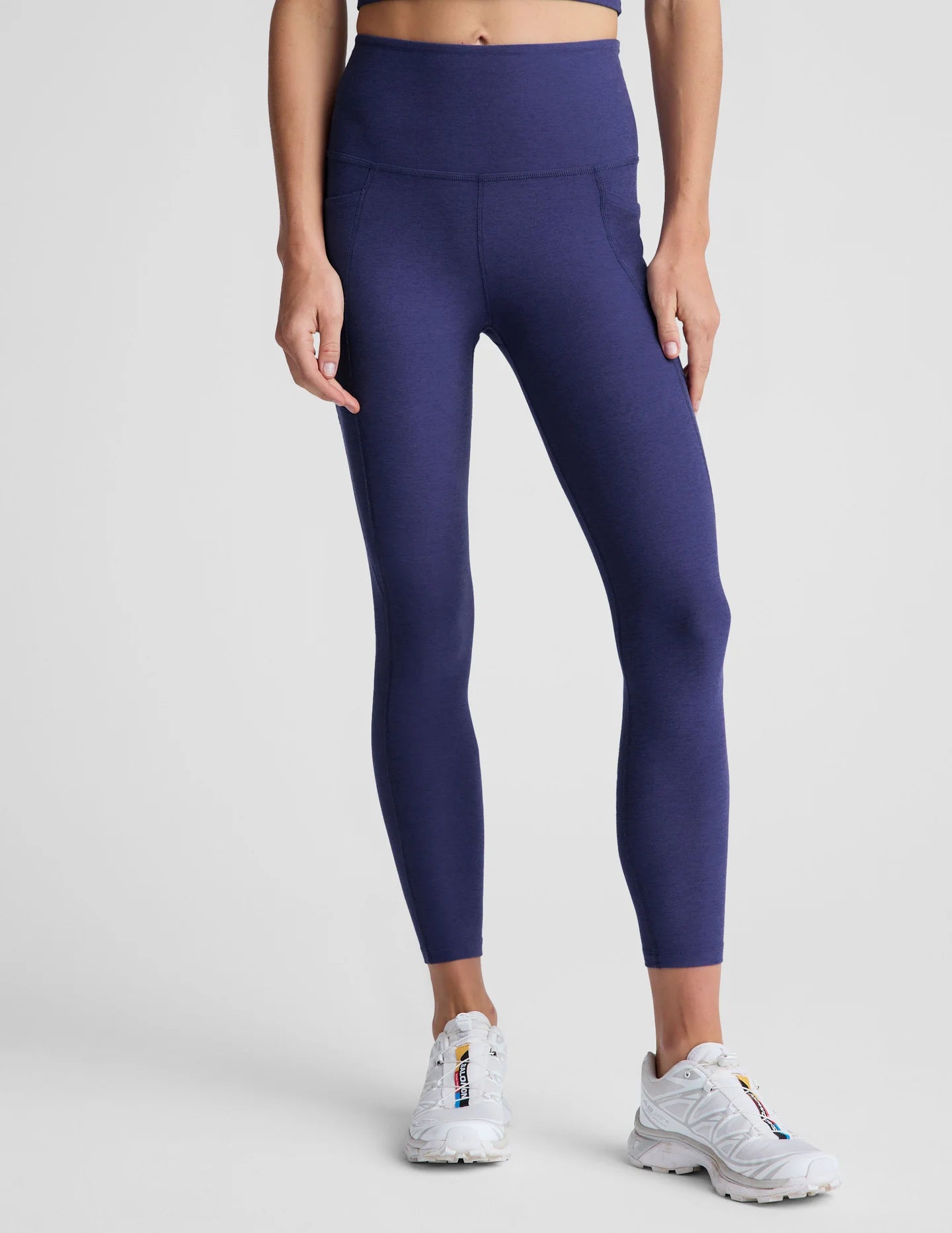 Out of Pocket HW Midi Legging - Eternal Blue