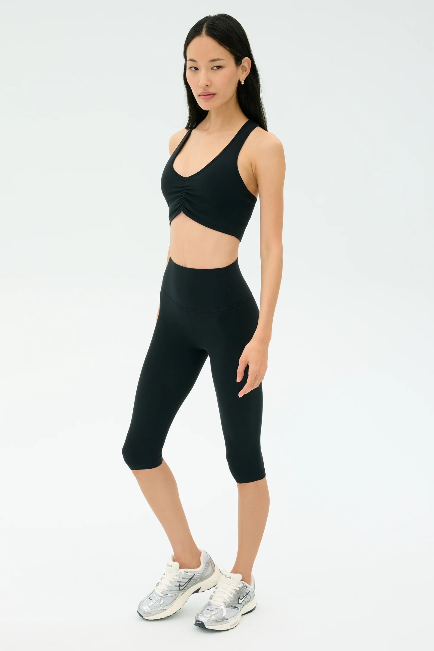 Airweight Bra w Ruching - Black