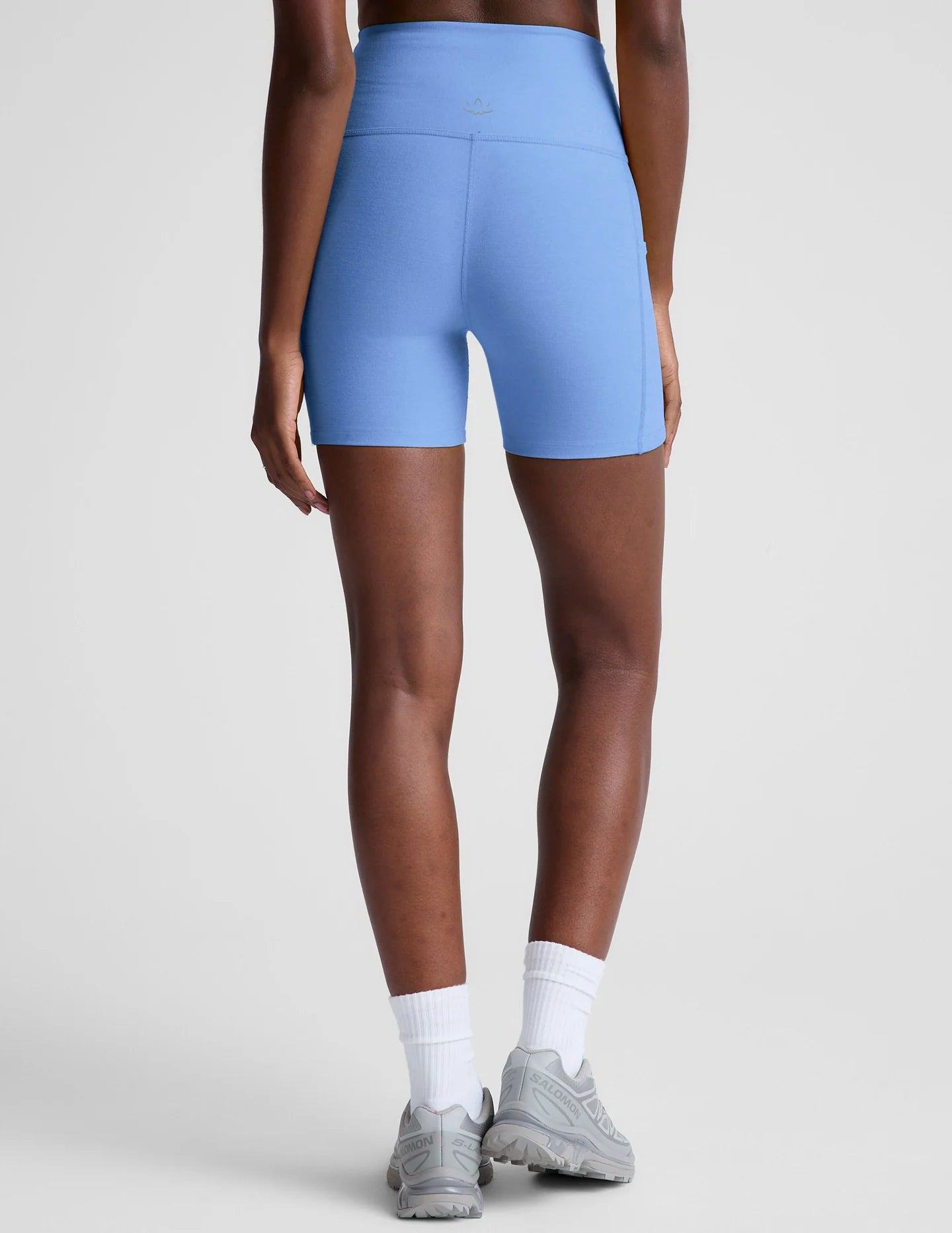Keep Pace Pocket Short - Flower Blue