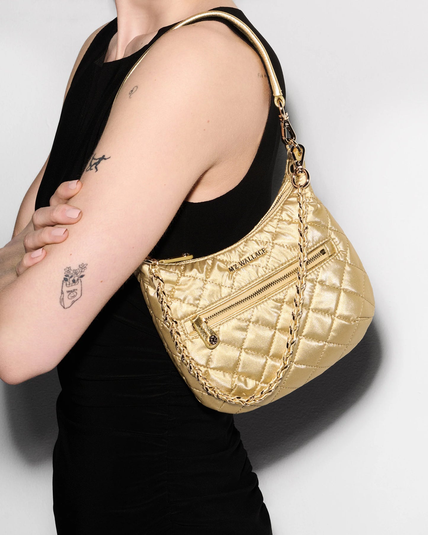 Mini Crosby Sienna - Light Gold