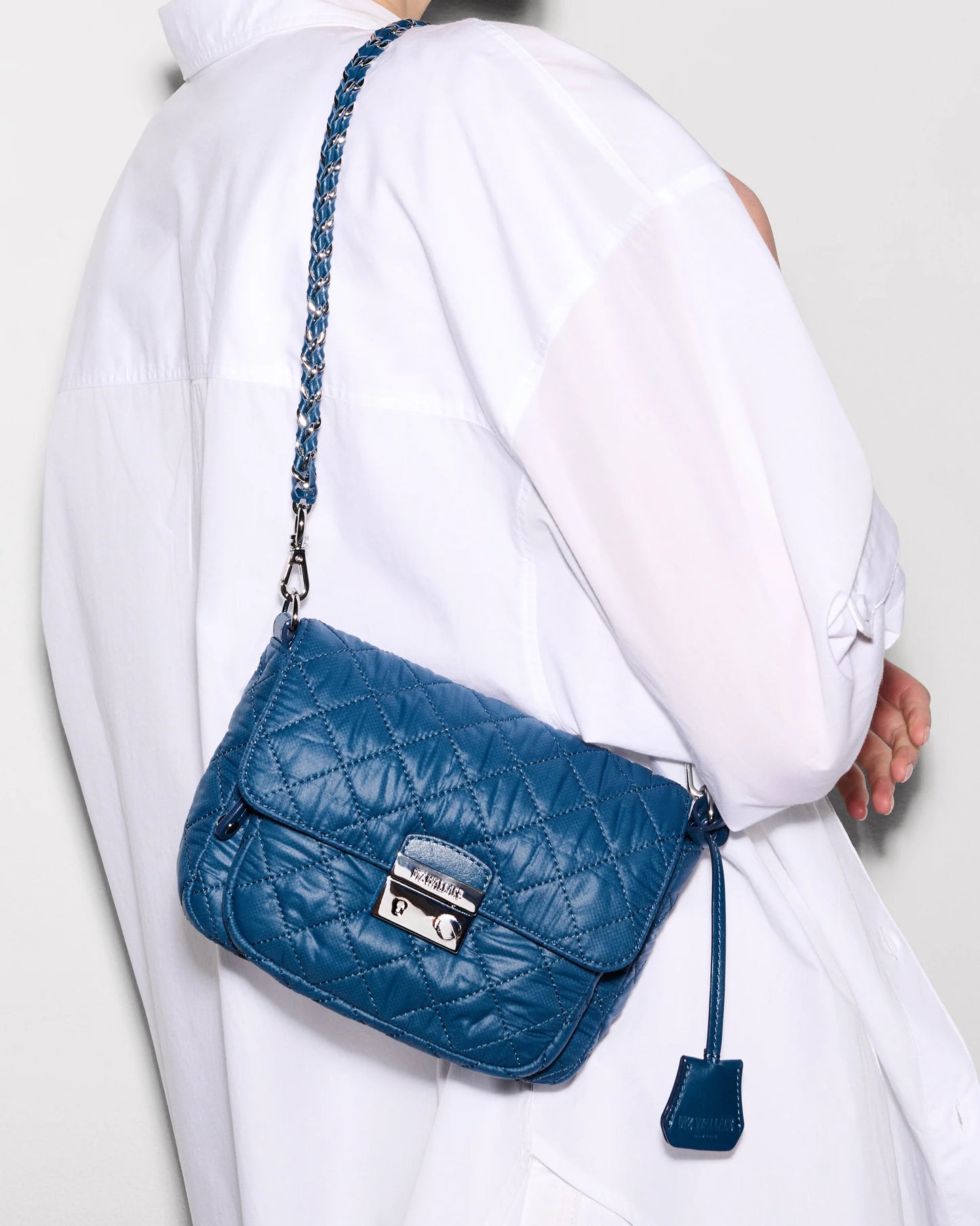 Crosby Lock Crossbody S - French Blue