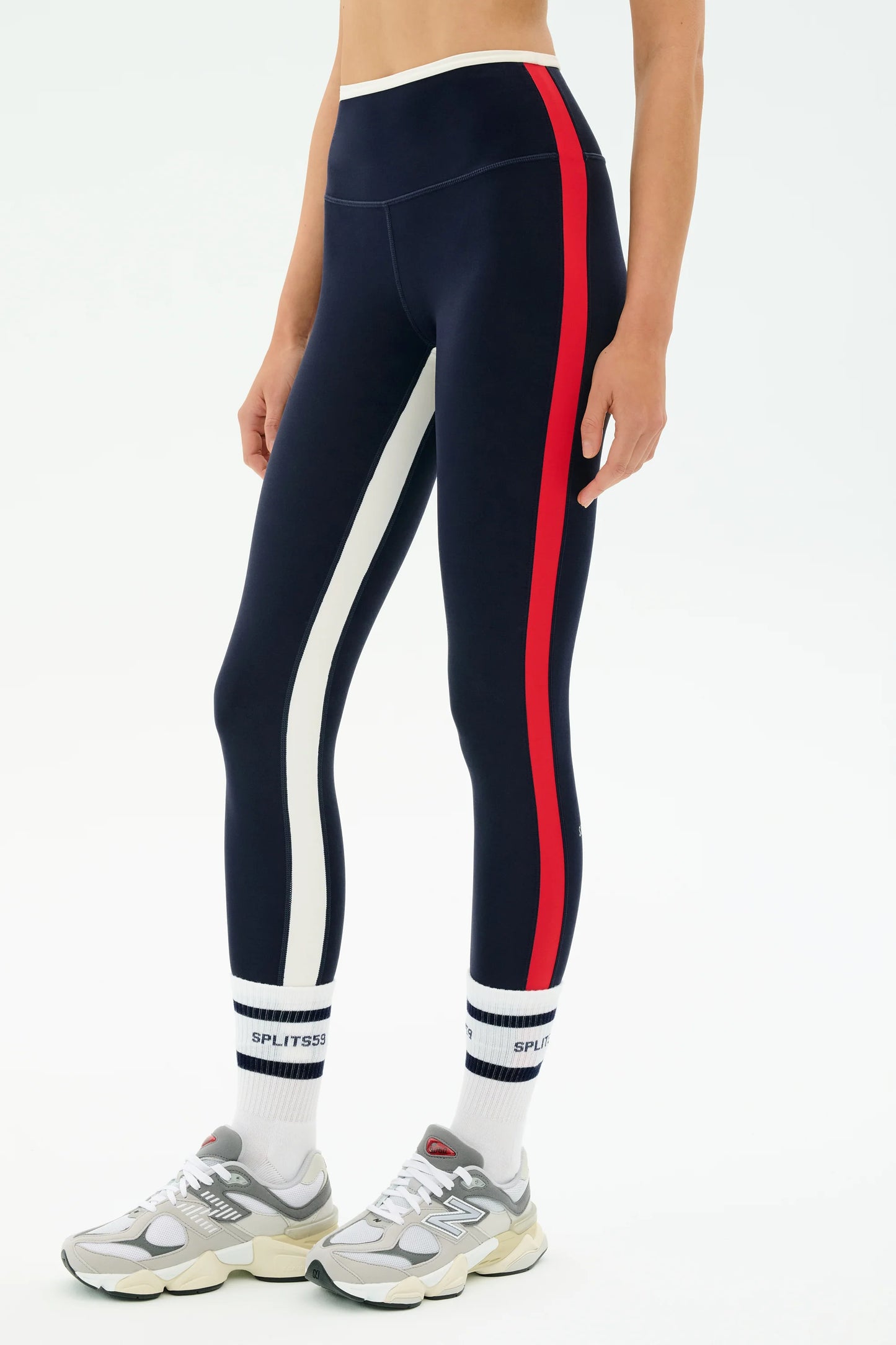 Sam HW Rigor Legging - Indigo/Pirared