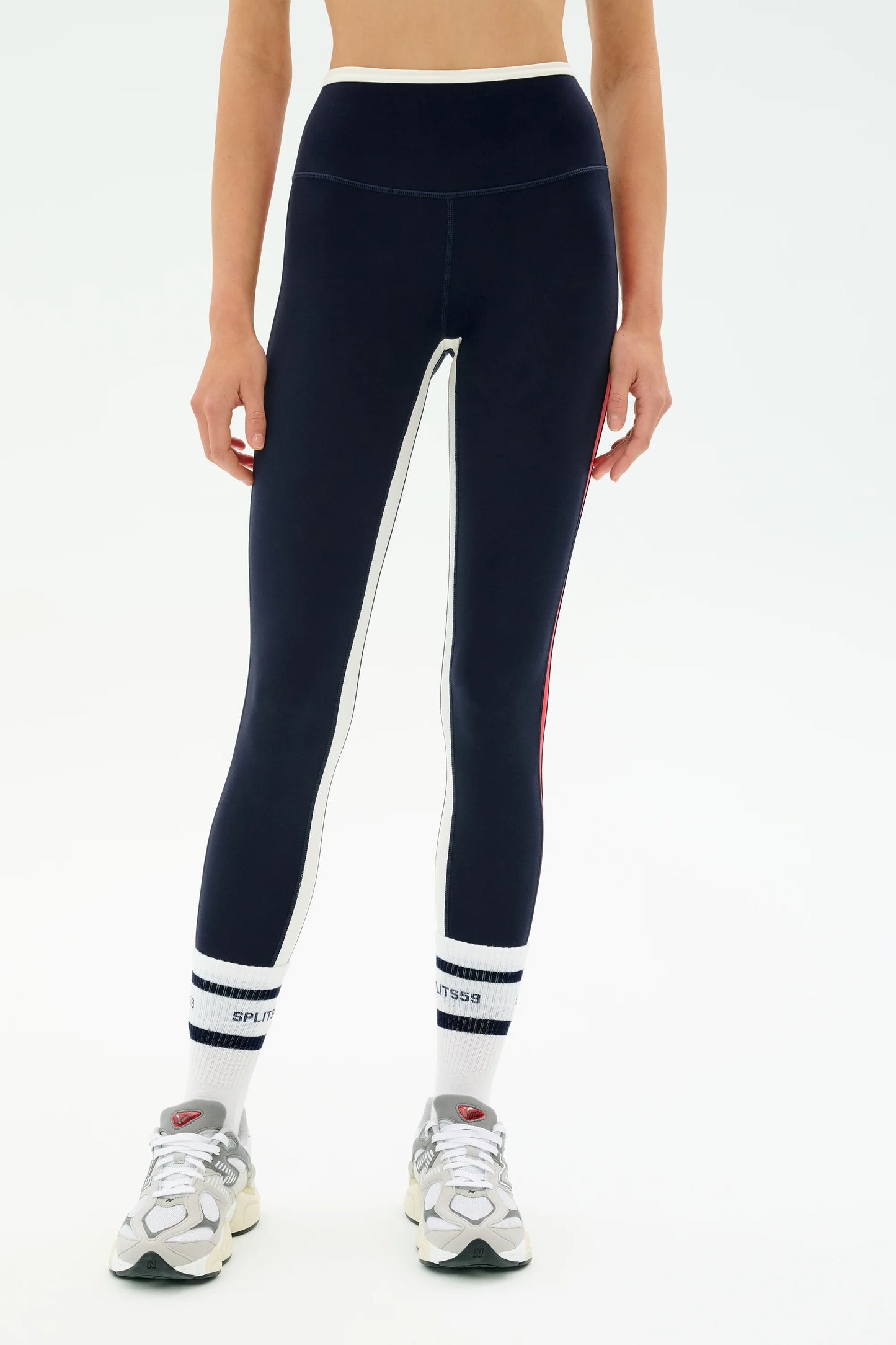 Sam HW Rigor Legging - Indigo/Pirared