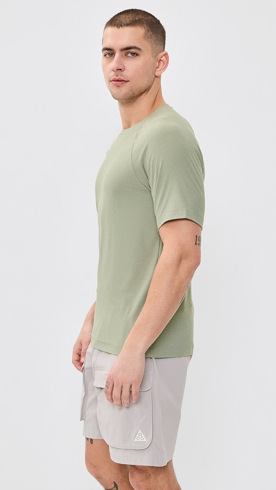 Reign Short Slv Tee - Griffin/White Heather