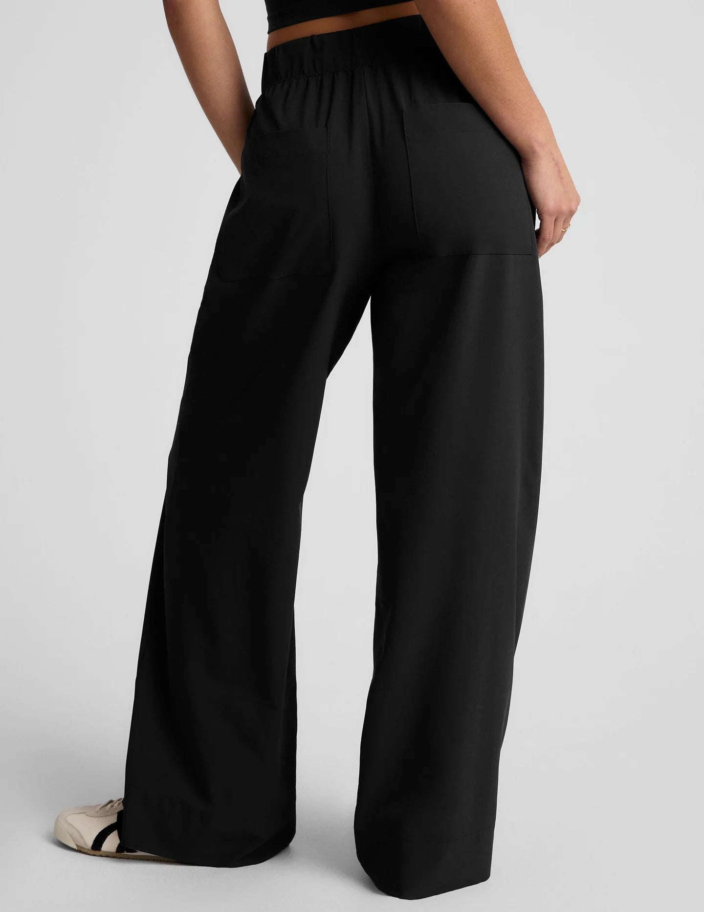 Easy Wide Leg Pant - True Black