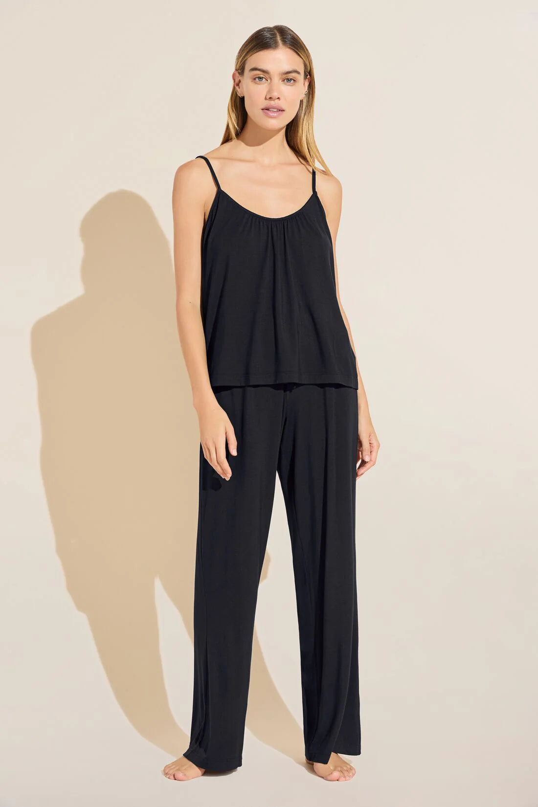 Gisele Cami/ Pant Set - Black