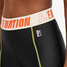 Hudson Legging - Black/Cantaloupe