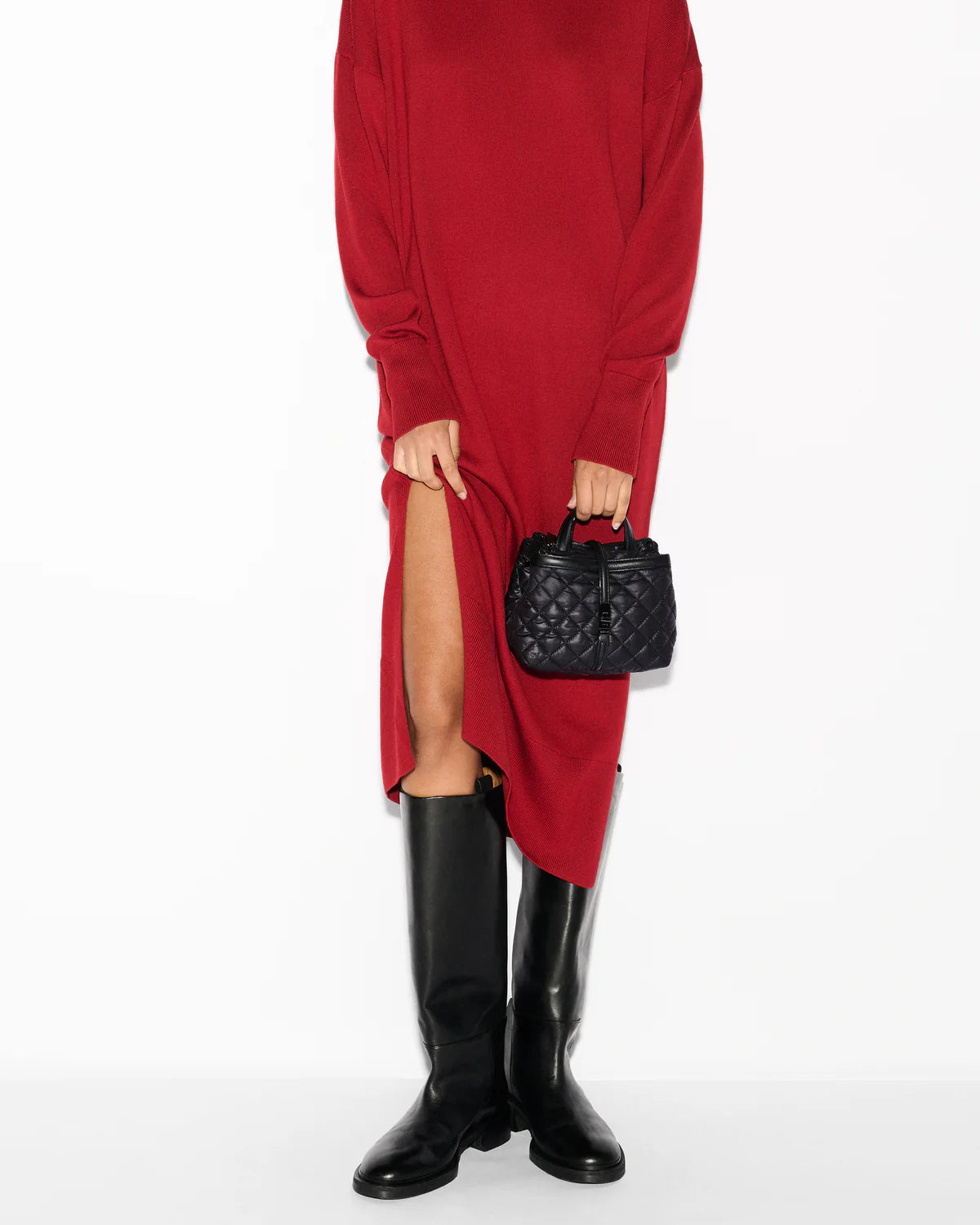Mini Astor Top Handle - Black