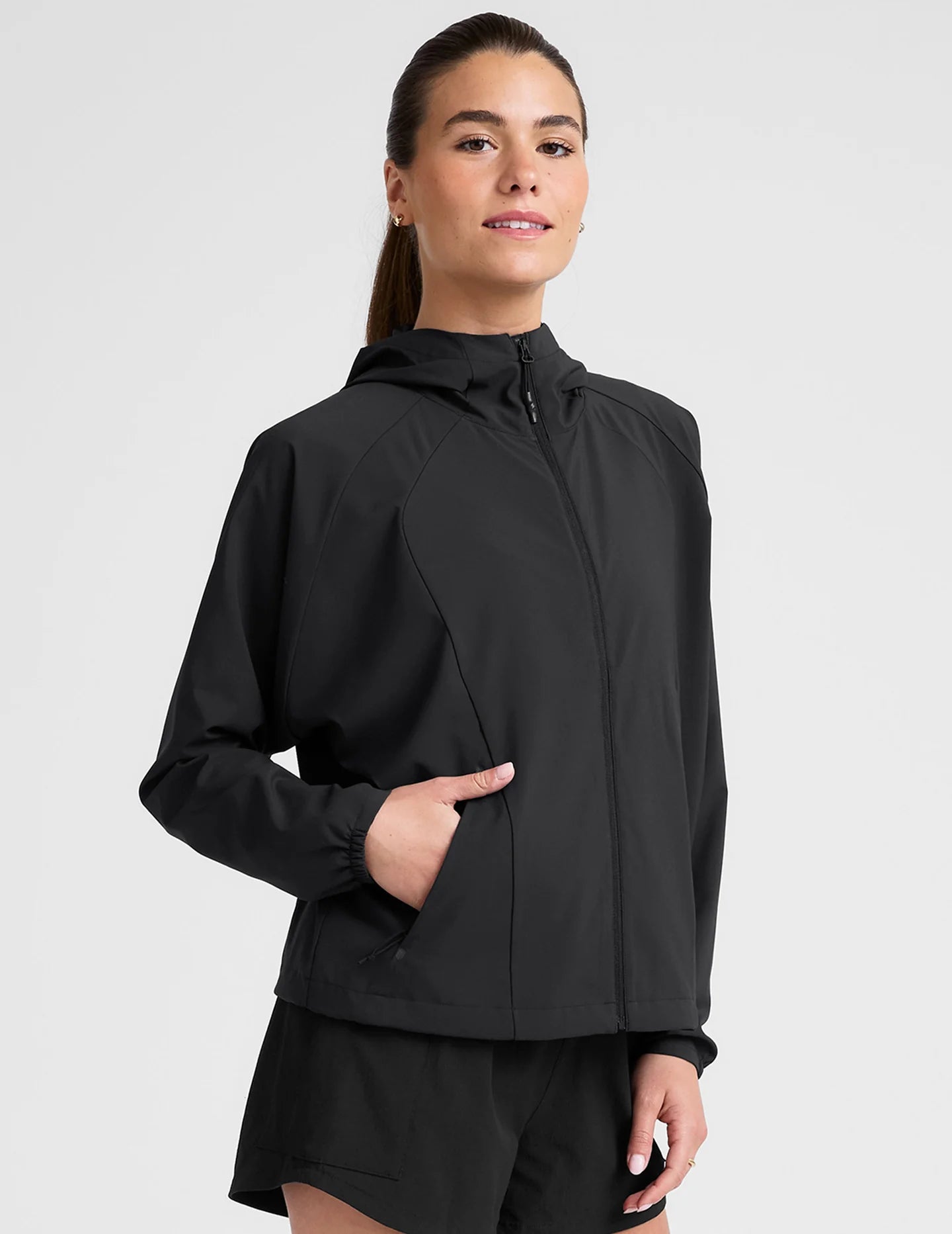Cross Country Packable Jacket - Black