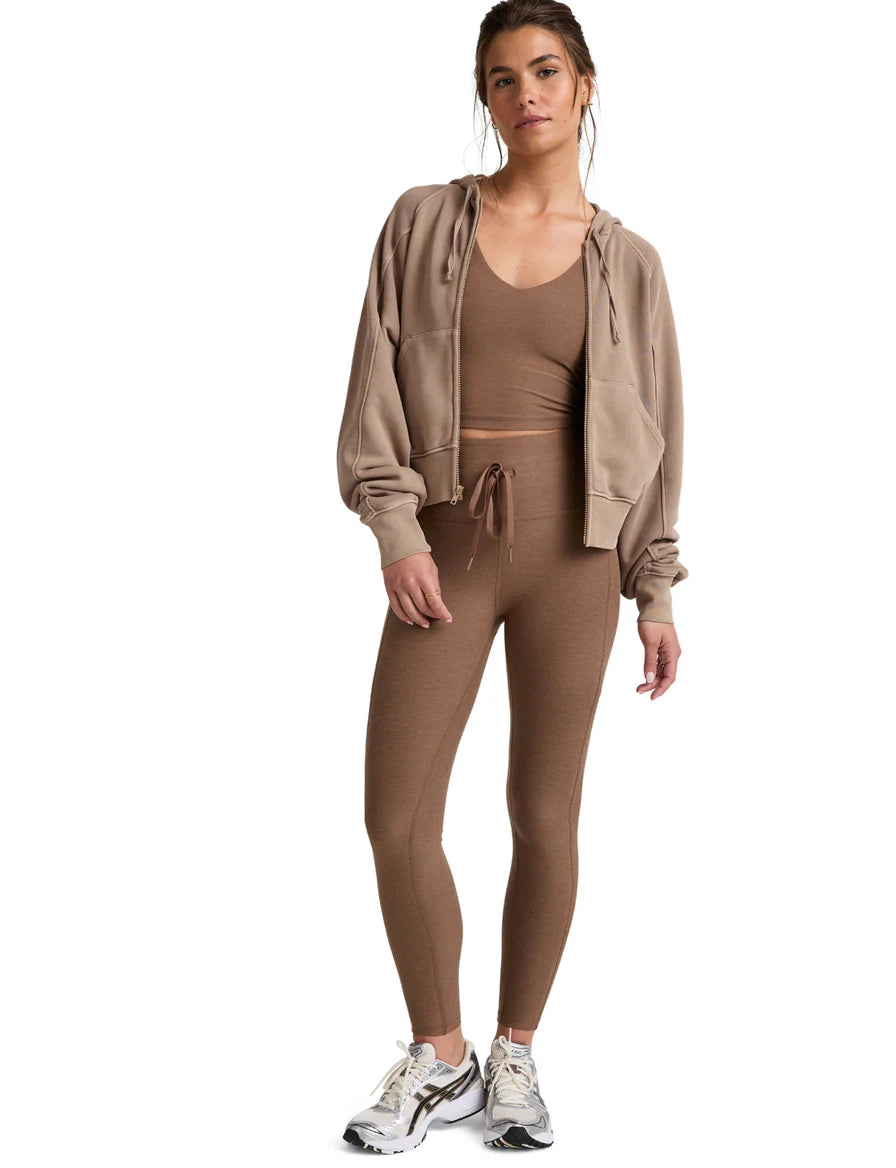 Go Pocket Midi Legging - True Chocolate