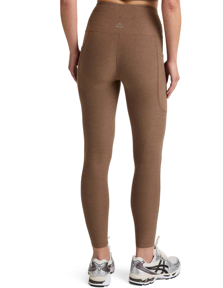 Go Pocket Midi Legging - True Chocolate