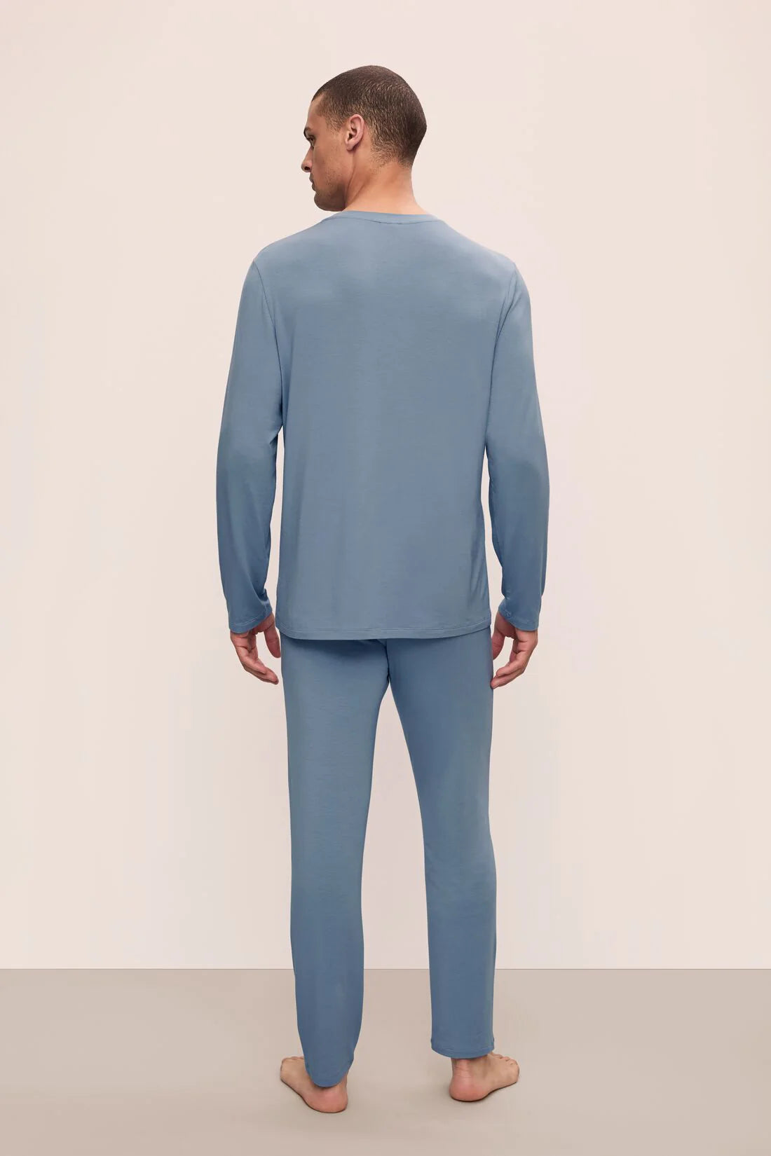Henry Long PJ Set - Faded Denim