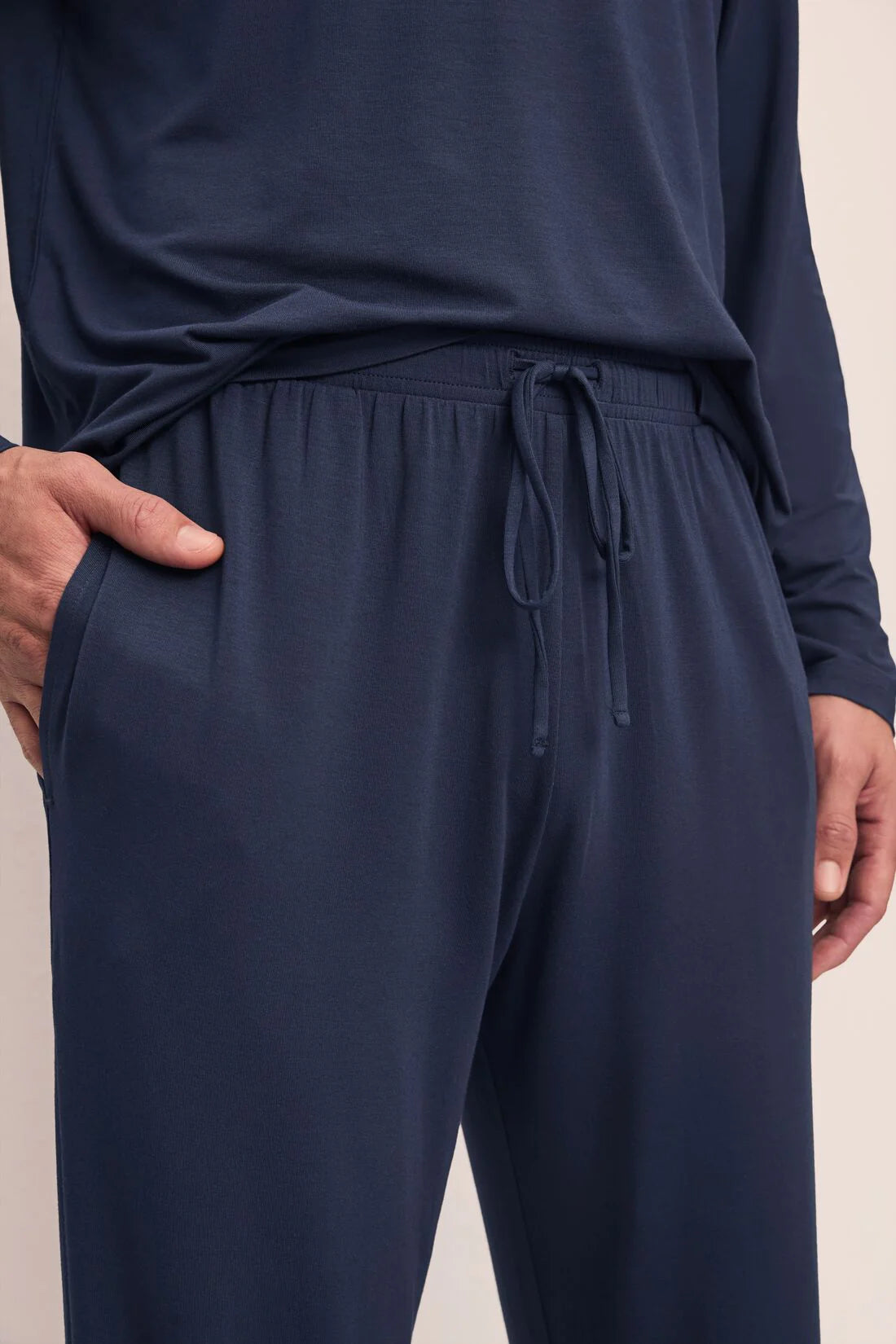 Henry LS Crew PJ Set - Navy