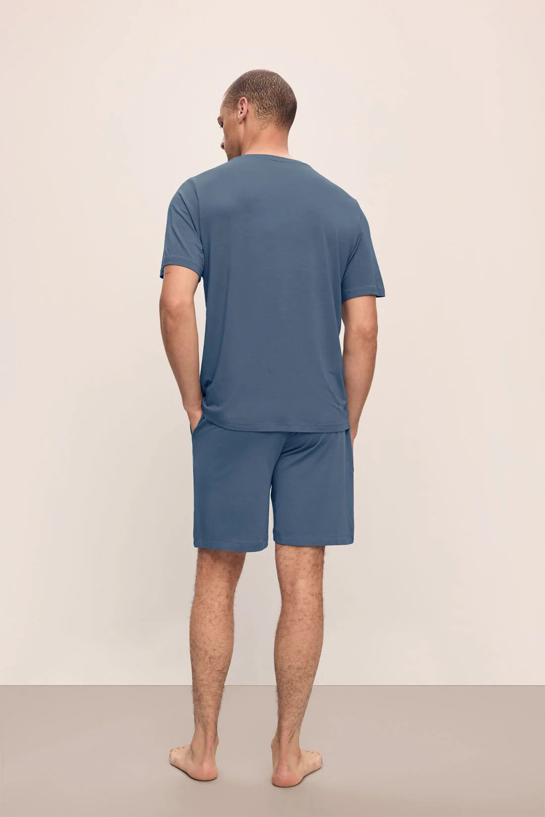 Henry Short PJ Set - Faded Denim