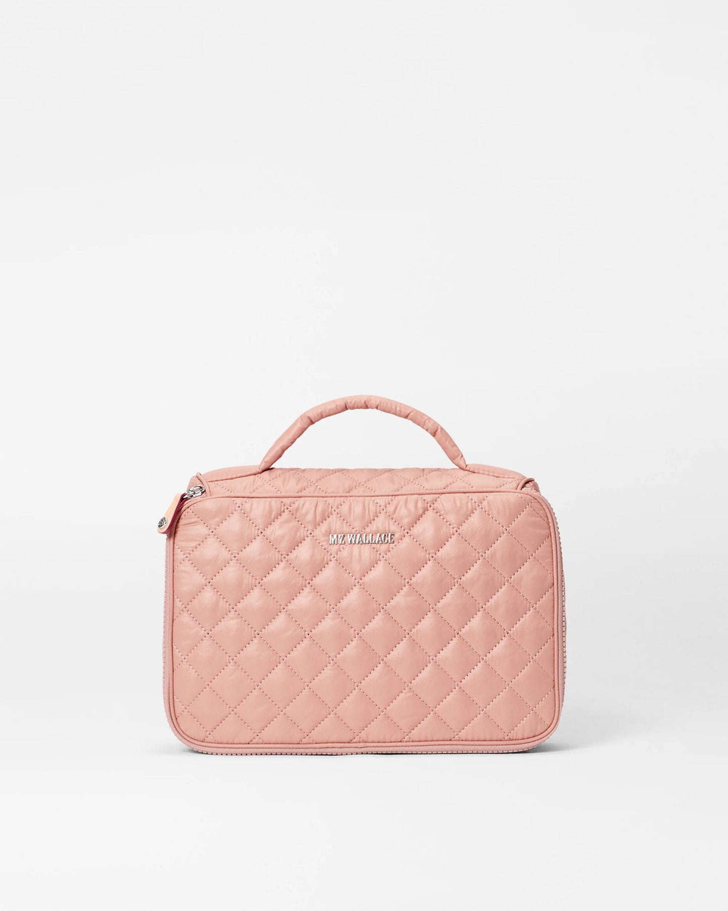 Zip Round Cosmetic - Dusty Rose