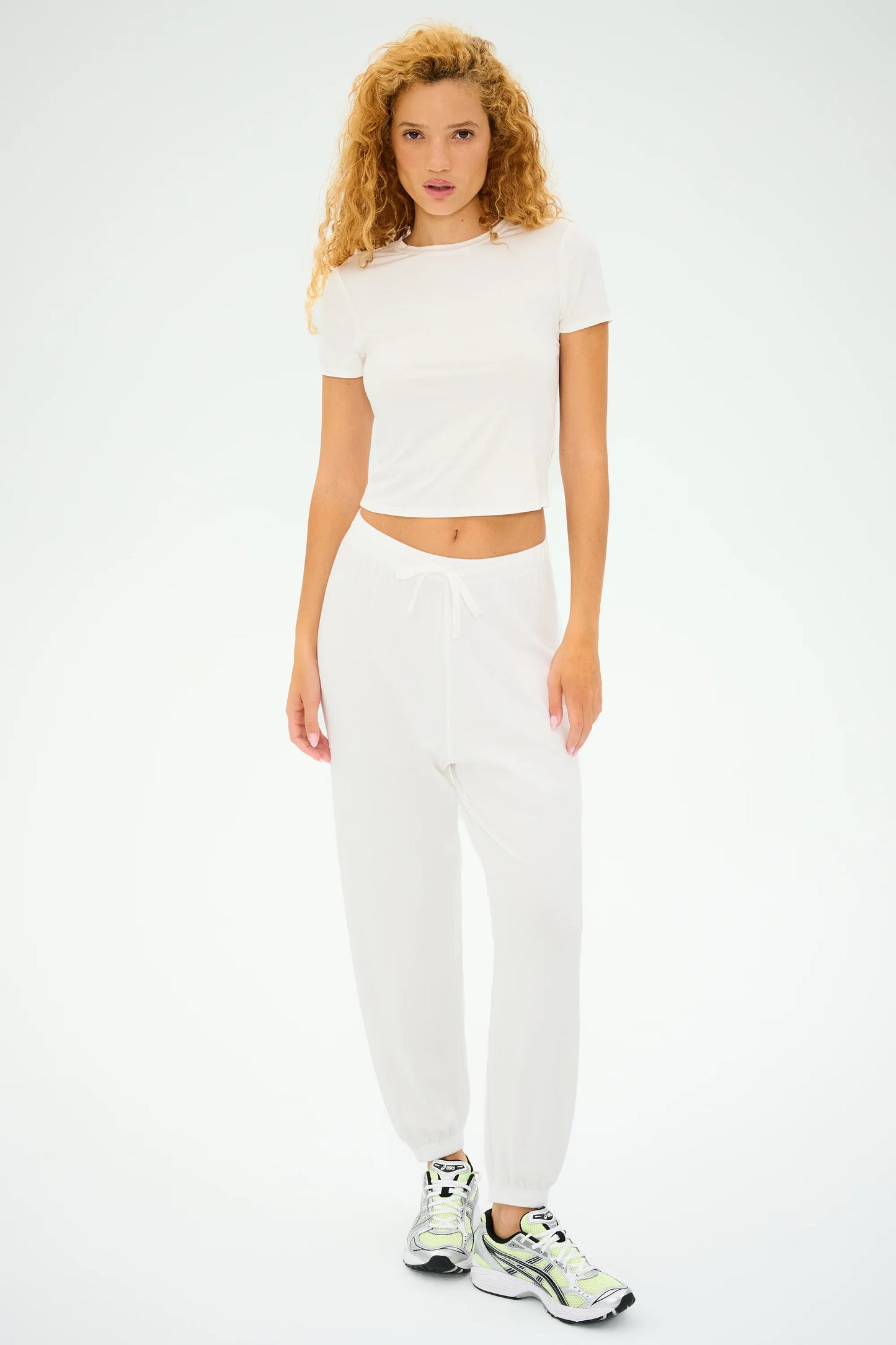 Jennie Jersey Tee - White
