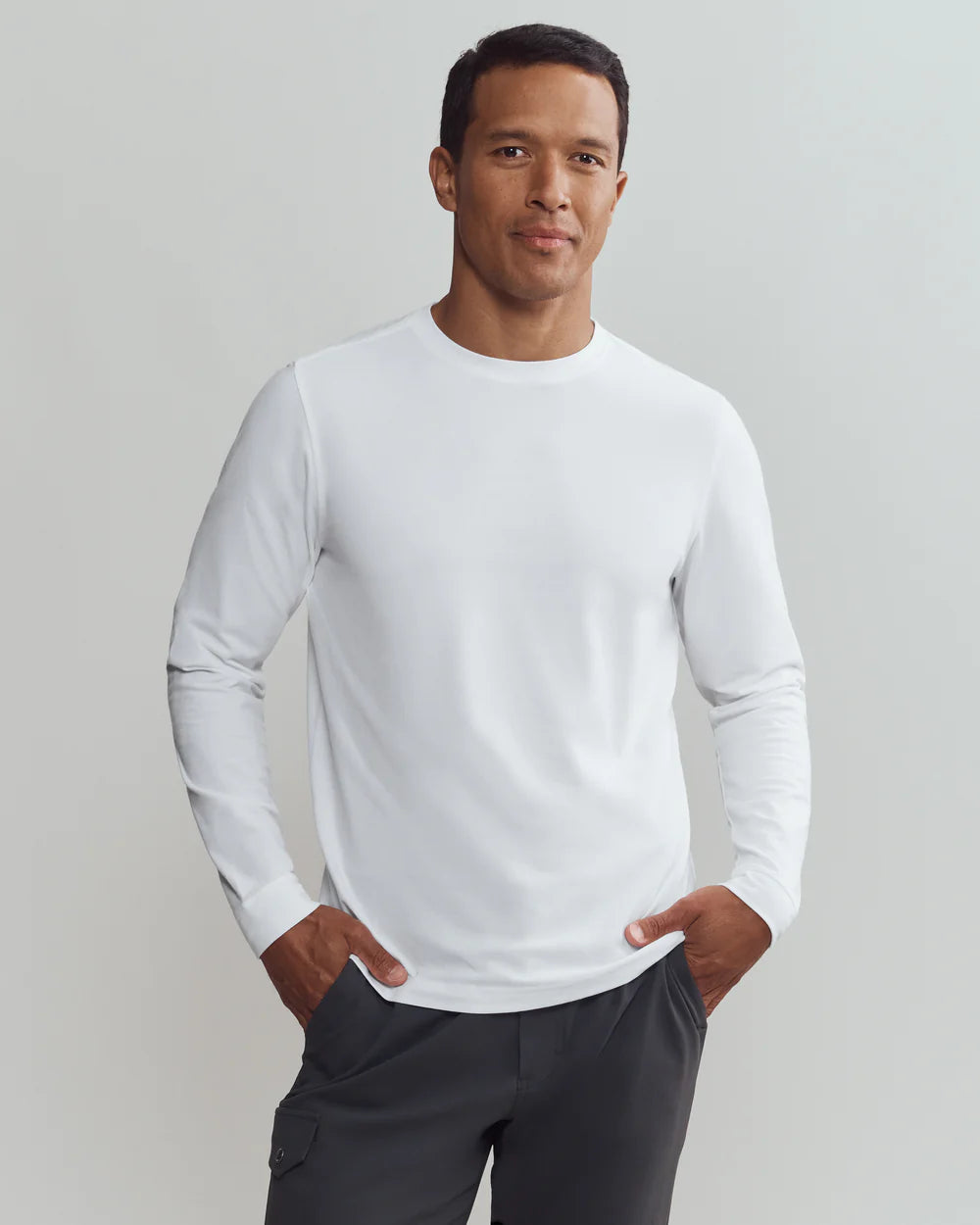 Origin LS Tee - White