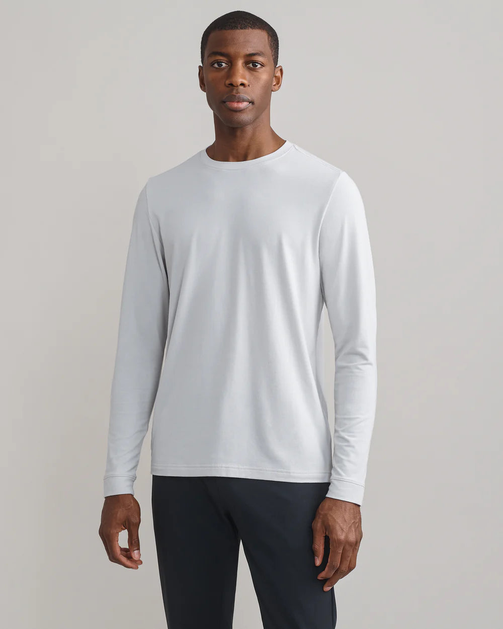 Origin LS Tee - Sleet Gray