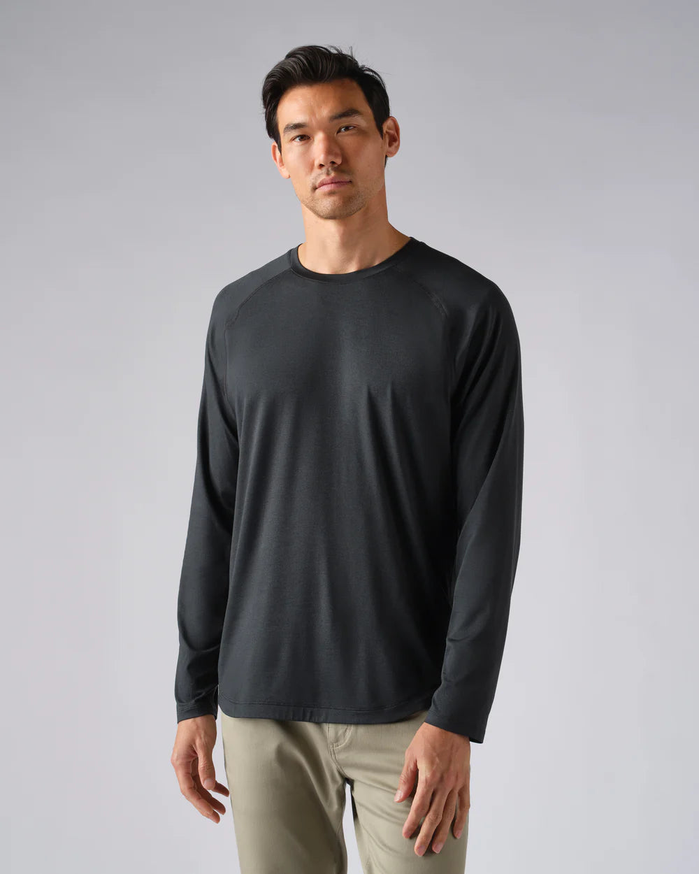 Atmosphere LS Tee - Black Heather