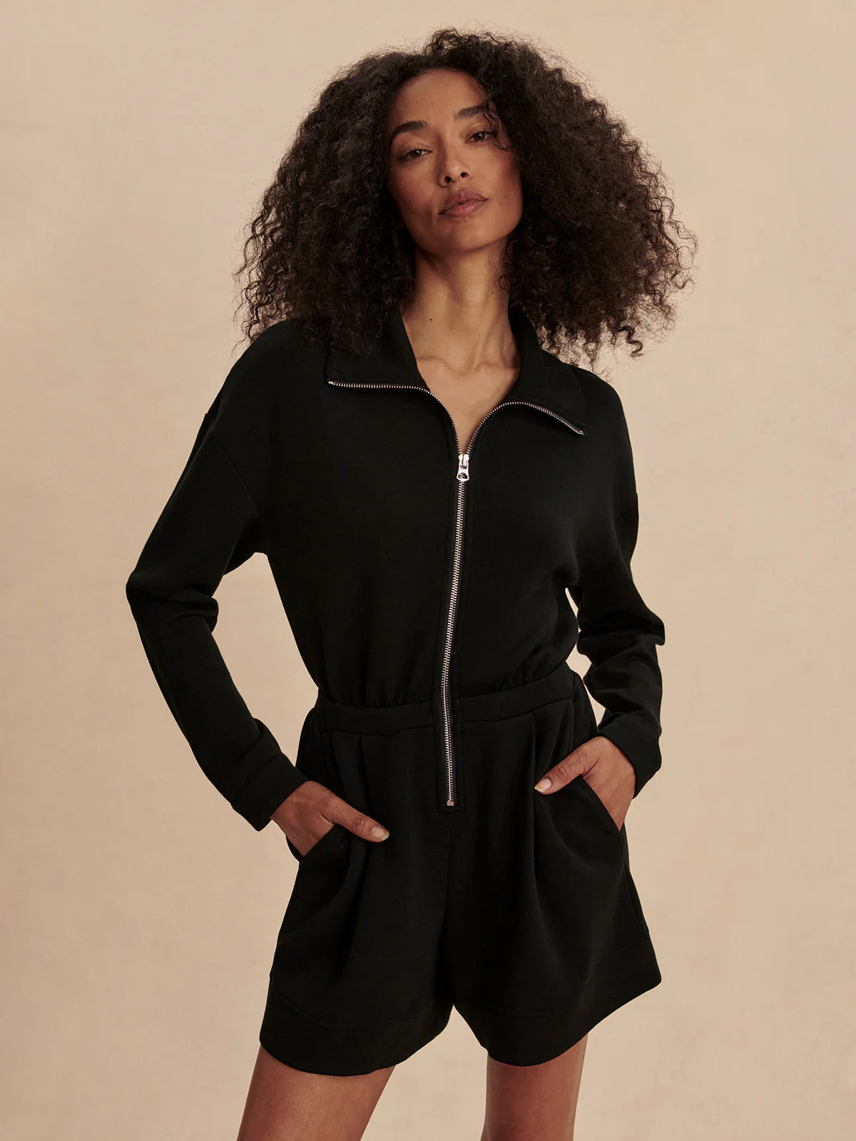 Annika Playsuit - Black