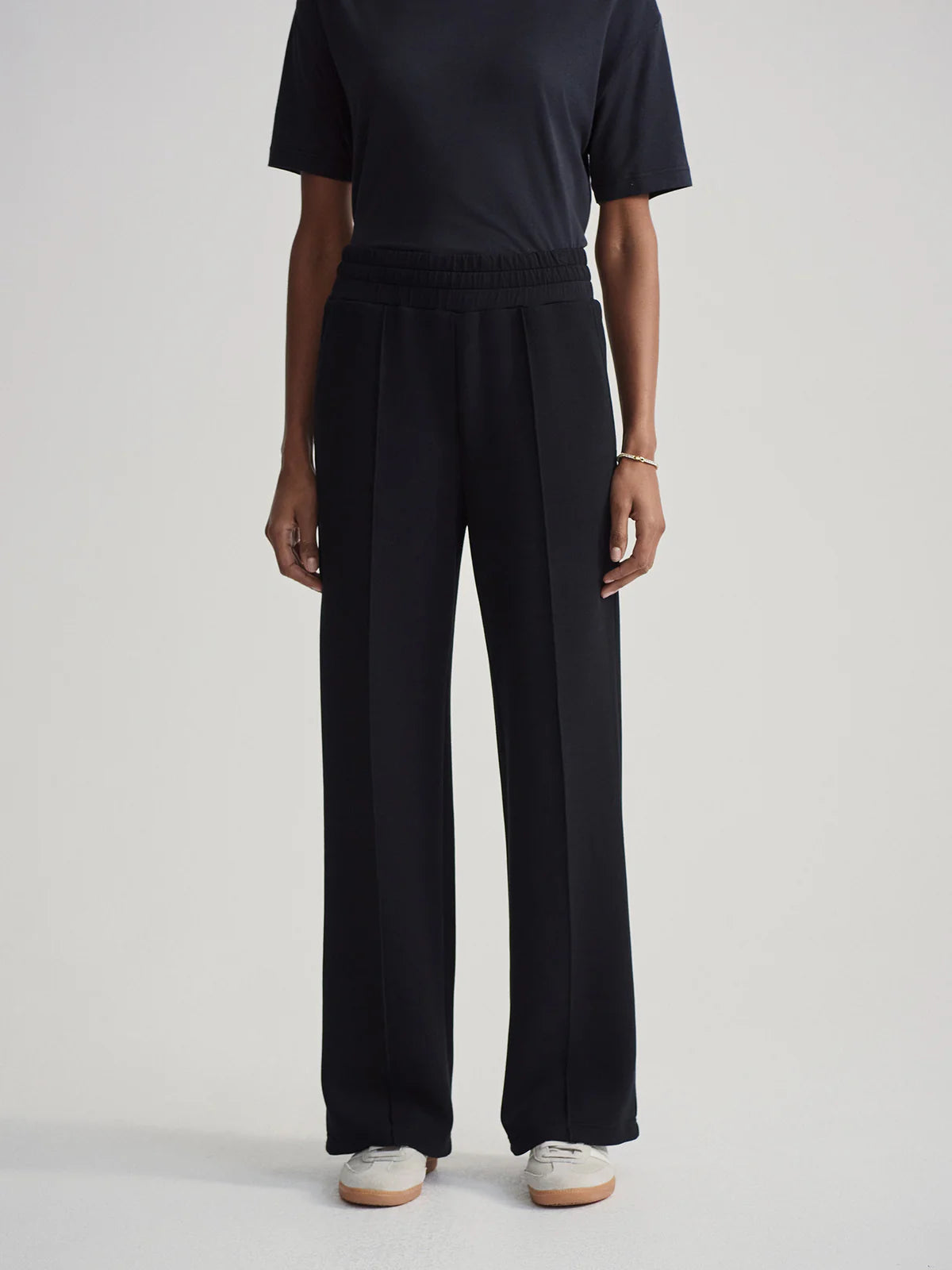 Raleigh Zip Through/ Wide Leg Pant - Black
