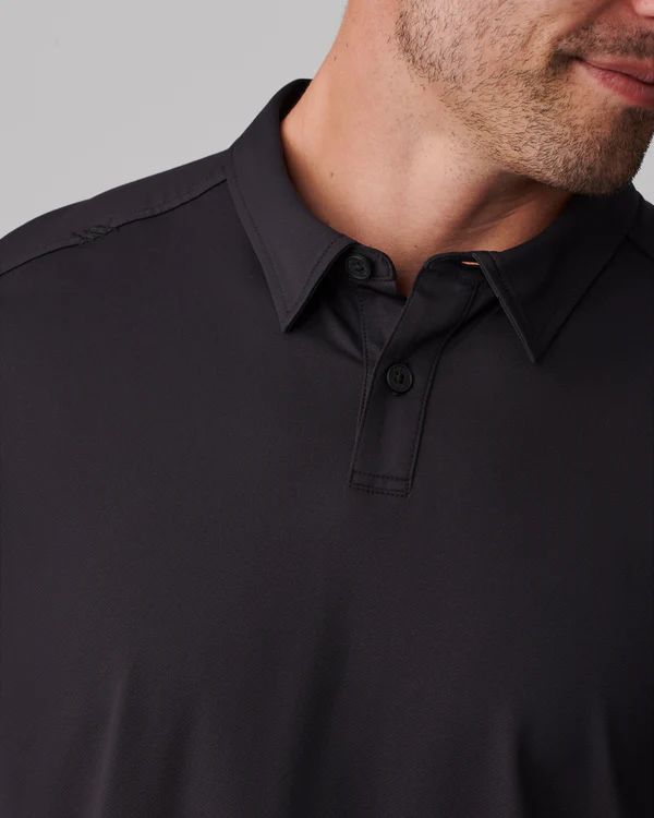Commuter Polo - Slim Fit - Black