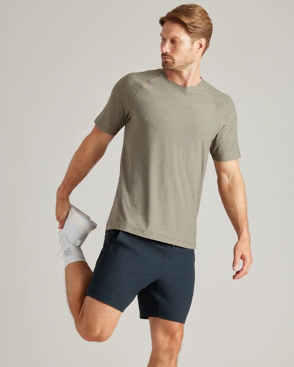 Reign Short Sleeve - Turtle Green Heather