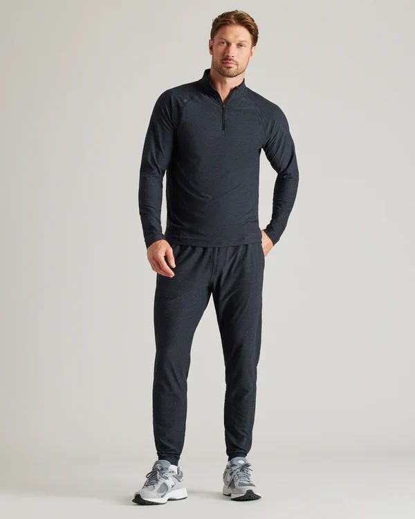 Atmosphere 1/4 Zip - True Black