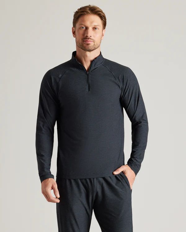 Atmosphere 1/4 Zip - True Black