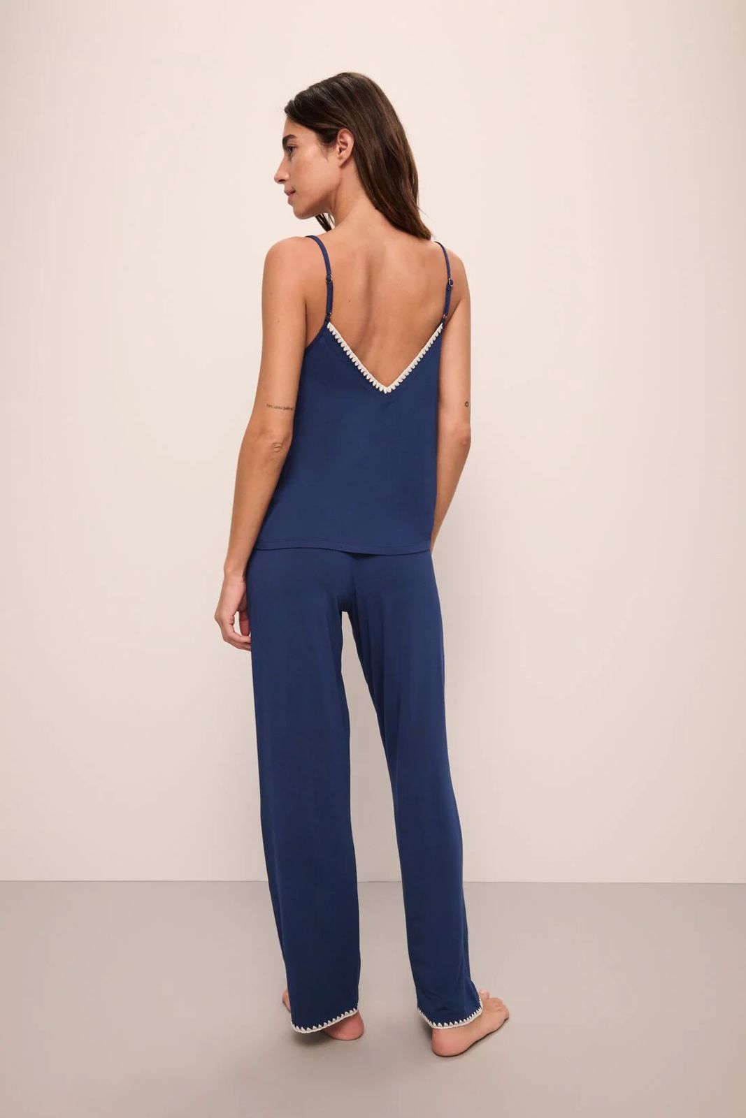 Frida Cami Pant Set - Navy