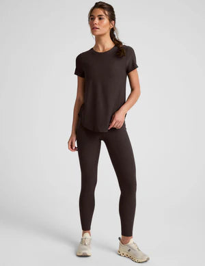 On the Down Low Tee - Dark Chocolate