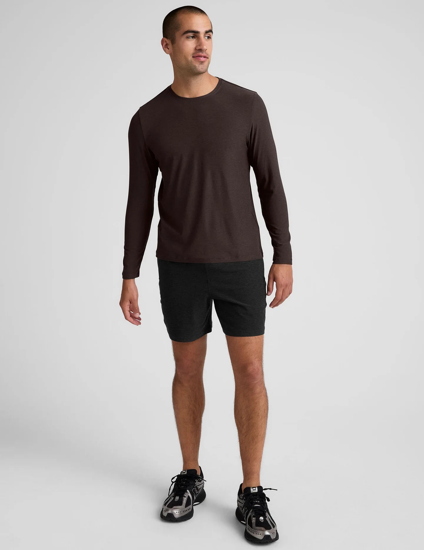 Always Beyond LS Crew - Dark Chocolate