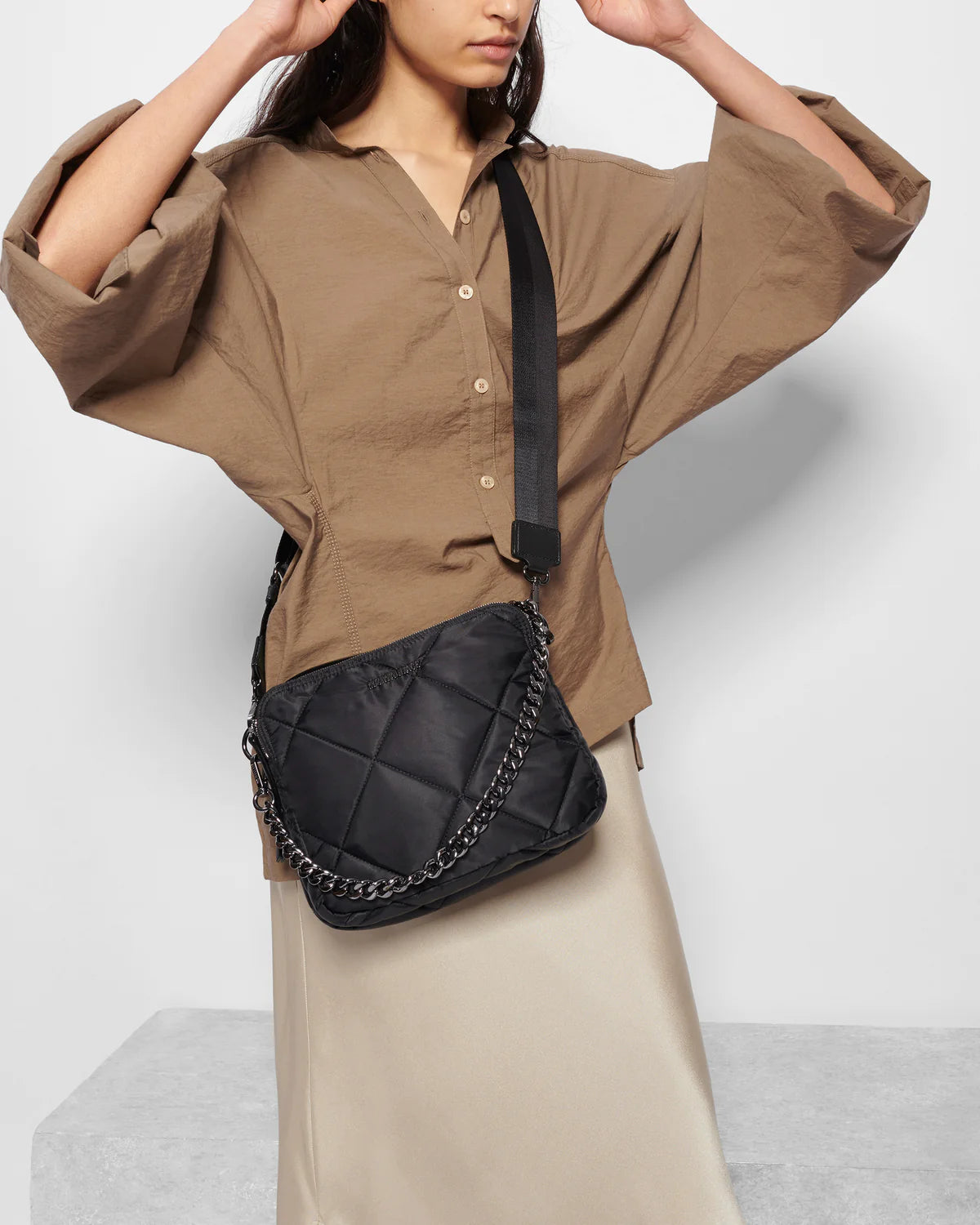 Quilted Madison Crossbody