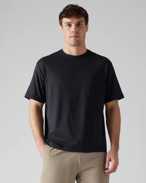 Base Training Short Slv Tee - Black