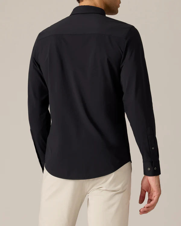 Commuter Slim Shirt- Black