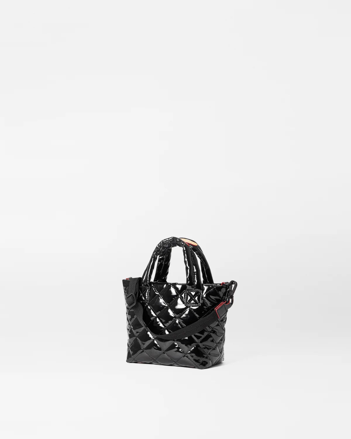 Petite Metro Tote - Black Lacquer