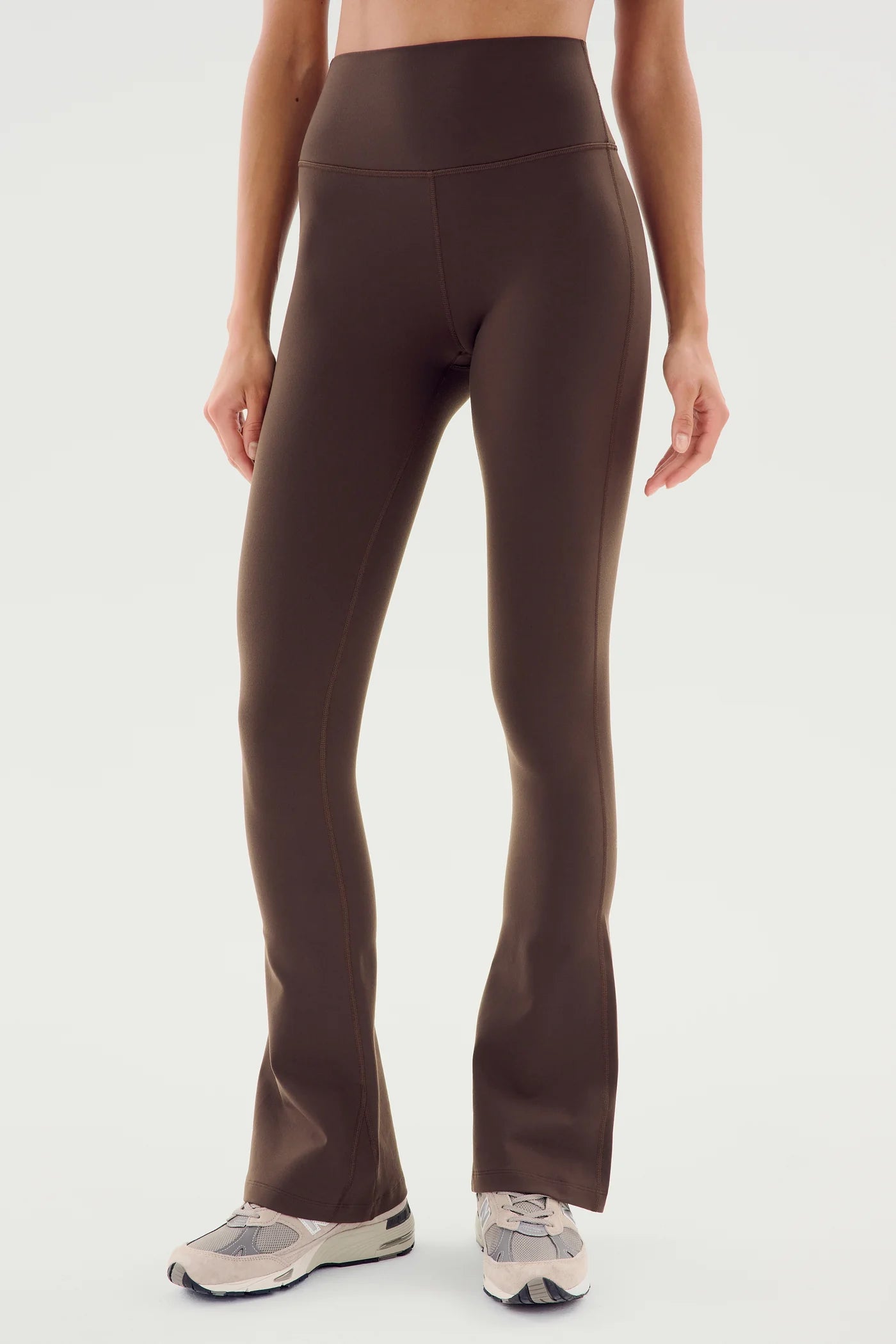 Raquel Flare Legging - Dark Chocolate