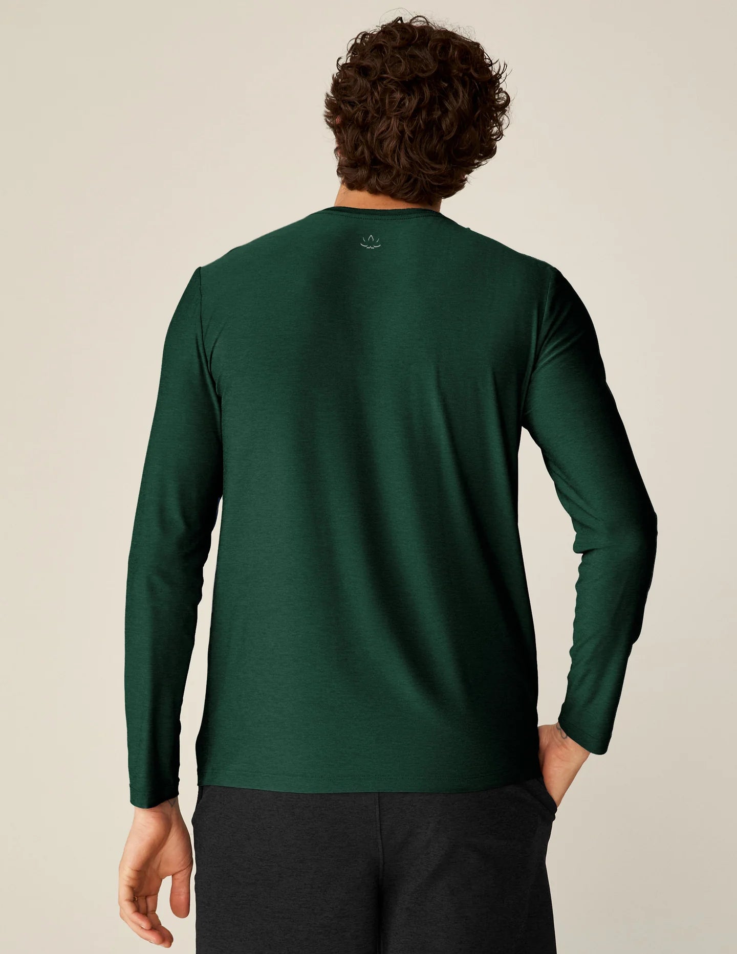Always Beyond LS Crew - Dark Spruce Green