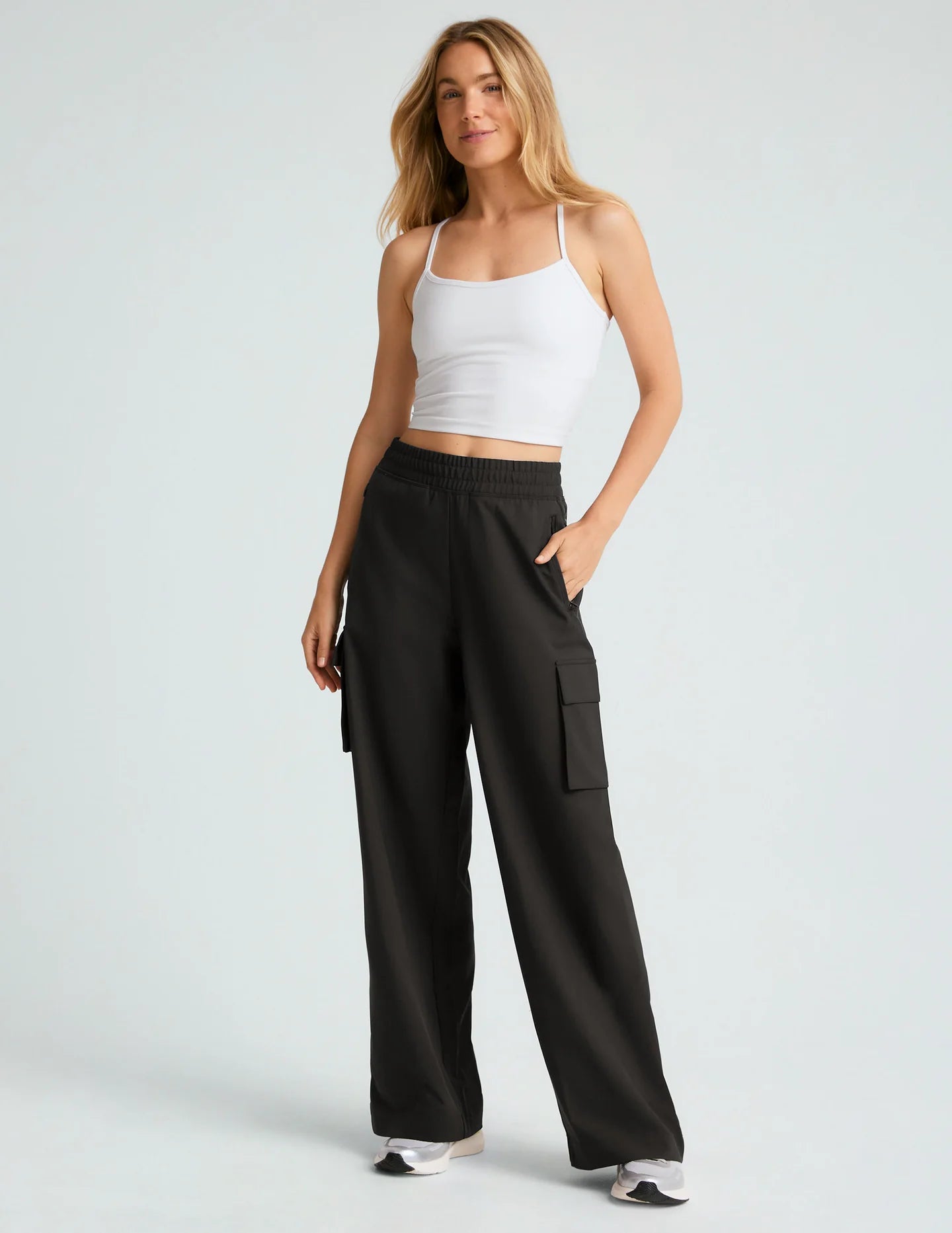 City Chic Cargo Pant - Black