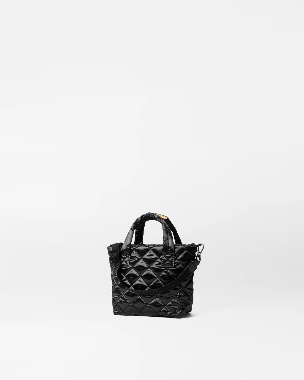 Petite Metro Tote - Black Liquid