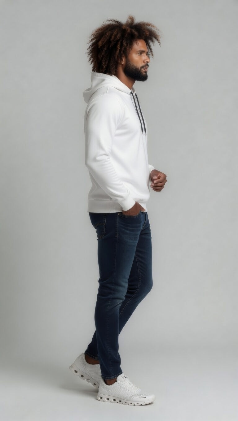 Pulse Hoodie L/S - White
