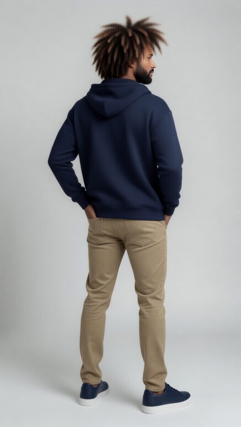 Horizon ZipUp Hoodie - Navy